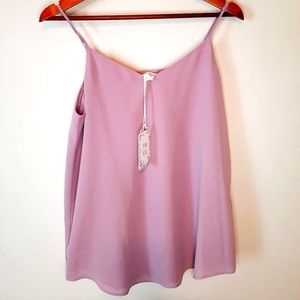 NWT Pink Rose Cami